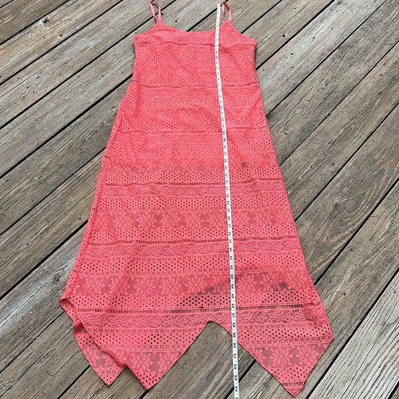 No Boundaries spaghetti strap lace maxi L (11-13) - Picture 11 of 11